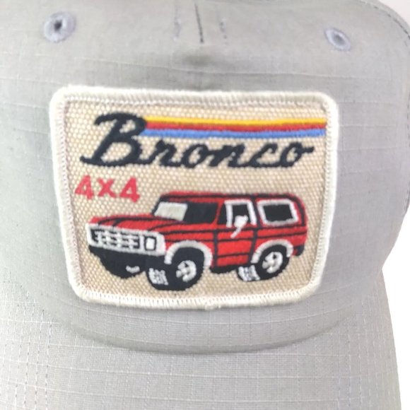 American Needle Ford Bronco Snapback Trucker Hat Red Truck Embroidered C… - Picture 3 of 8